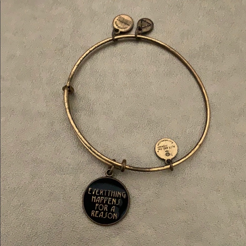 Everything happens for a reason Alex and Ani